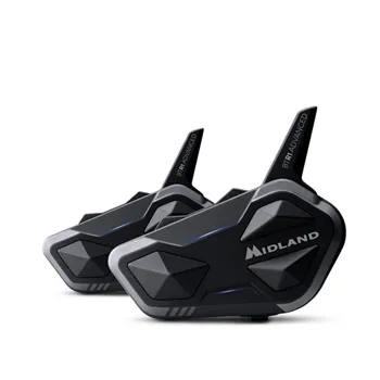 cafe 4 racer - Midland, BTR1 advanced Twin - Midland BT Communication & Action cams 