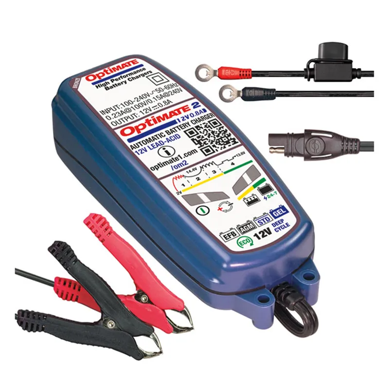 cafe 4 racer - Tecmate OptiMATE 2 12V battery charger - OPTIMATE Chargers 
