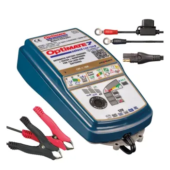 cafe 4 racer - Tecmate OptiMATE, 7 Select battery charger - OPTIMATE Nabíječky 
