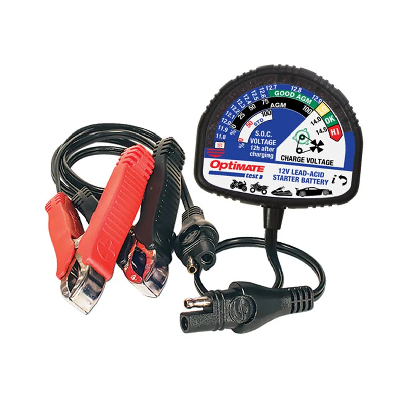 cafe 4 racer - Tester batérií Tecmate Testmate Auto 2 - OPTIMATE Nabíjačky 