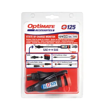 cafe 4 racer - Tecmate OptiMATE Monitor O-125 cable - OPTIMATE Connectors for chargers 