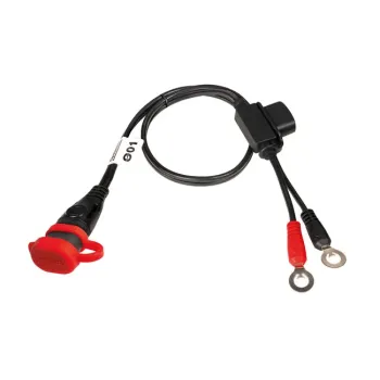 cafe 4 racer - Shido, battery charge cable with crocodile clamps - SHIDO Connectors for chargers 