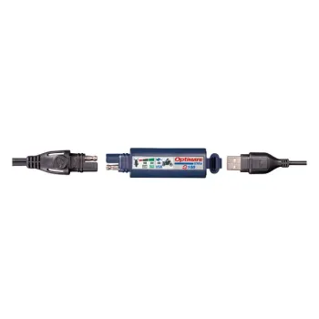cafe 4 racer - Nabíjačka Tecmate Optimate USB O-100 USB - OPTIMATE Kabely k nabíječkám 