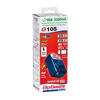 cafe 4 racer - Nabíjačka Tecmate OptiMATE USB O-105 USB - OPTIMATE Kabely k nabíječkám 