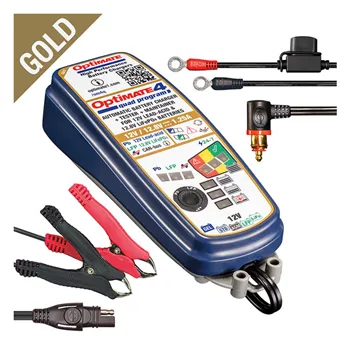cafe 4 racer - Tecmate, OptiMATE 4 Quad Program 12V battery charger - OPTIMATE Chargers  
