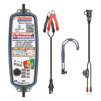 cafe 4 racer - Tecmate, OptiMate 4 Quad Program - OPTIMATE Chargers  
