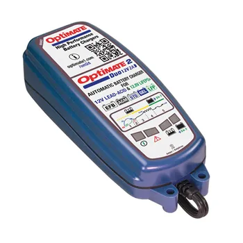 cafe 4 racer - Tecmate, Optimate, 2 Duo 12V battery charger. Bronze - OPTIMATE Nabíječky  