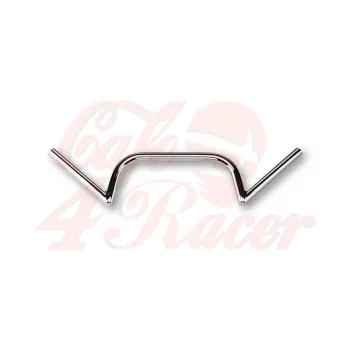 cafe 4 racer - Fehling Classic Chrome/Black Clubman M-BAR 7/8" 22mm 610mm - Fehling Cafe Racer M-bars 4054783227259