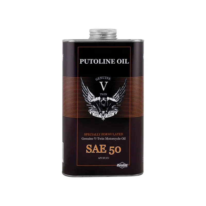 cafe 4 racer - Putoline, SAE 50 minerální motorový olej mono třídy. 1 litr - Putoline 4T  