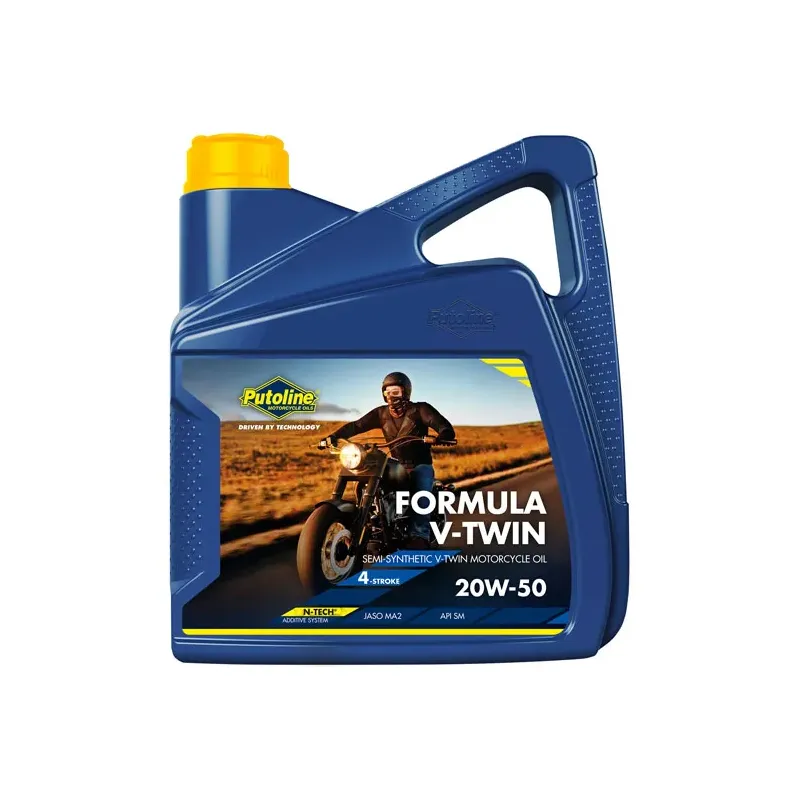 cafe 4 racer - Putoline, Formula V-Twin 20W-50 motorový olej. 4 litry - Putoline 2T 