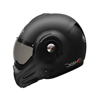 cafe 4 racer - Strešná prilba Desmo matná čierna - ROOF  ROOF 