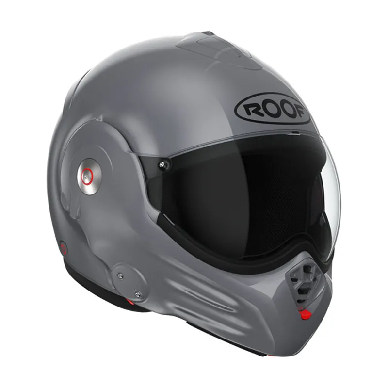 cafe 4 racer - Roof Desmo helmet matte dark silver - ROOF  ROOF 