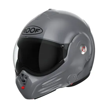 cafe 4 racer - Roof Desmo helmet matte dark silver - ROOF  ROOF 