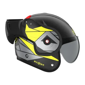 cafe 4 racer - Prilba Roof Boxxer Hawk čierna - ROOF  ROOF 