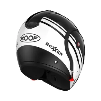 cafe 4 racer - Roof Boxxer Sting helmet black/white - ROOF  ROOF 