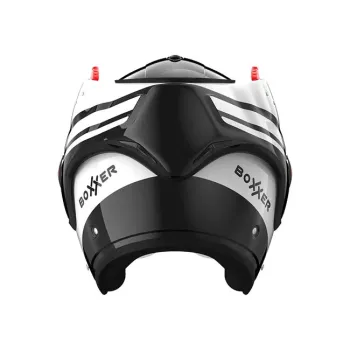 cafe 4 racer - Roof Boxxer Sting helmet black/white - ROOF  ROOF 