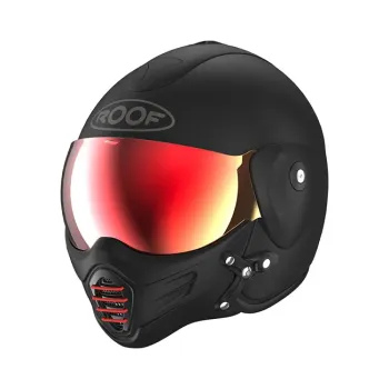 cafe 4 racer - Roof Boxxer Sting helmet black/white - ROOF  ROOF 
