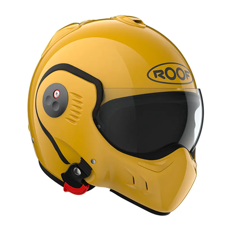 cafe 4 racer - Roof Boxer Alpha helmet yellow - ROOF  ROOF 