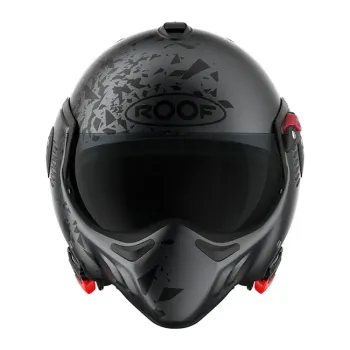cafe 4 racer - Prilba ROOF Boxer Alpha matná grafitová - ROOF  ROOF 