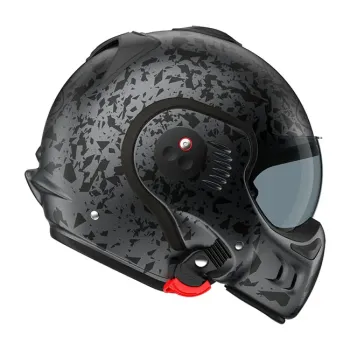 cafe 4 racer - Roof Boxer Alpha helmet matt graphite - ROOF  ROOF 