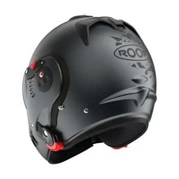 cafe 4 racer - Roof Boxer Alpha helmet matt graphite - ROOF  ROOF 