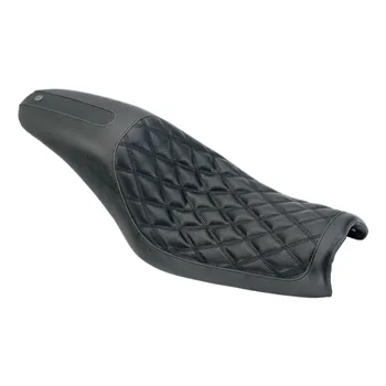 cafe 4 racer - Roland Sands Design, 2-up Boss seat. Čierna - Roland Sands Design RSD & ROUGH Craft HD Sedadlá 