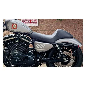 cafe 4 racer - Roland Sands Design, sedadlo Cafe Sportster. Cafe - Roland Sands Design RSD & ROUGH Craft HD Sedadlá 