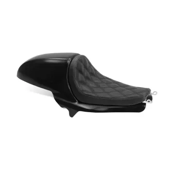 cafe 4 racer - RSD Leather Cafe seat brown - Roland Sands Design RSD & ROUGH Craft HD Seats 