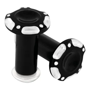 cafe 4 racer - RSD, Misano riser hole plugs. Black CC - Roland Sands Design Clamp Kit & Risers 