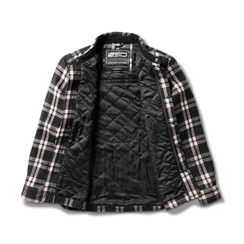 cafe 4 racer - Roland Sands Buellton riding shirt black/white/red - Roland Sands Design Shirts 