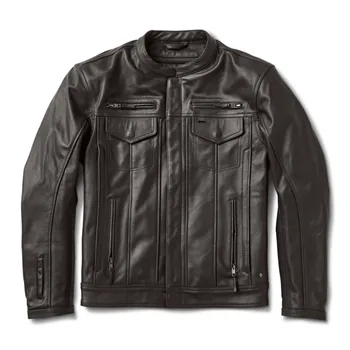 cafe 4 racer - Roland Sands Paramount 74 jacket dark brown - Roland Sands Design Jackets 