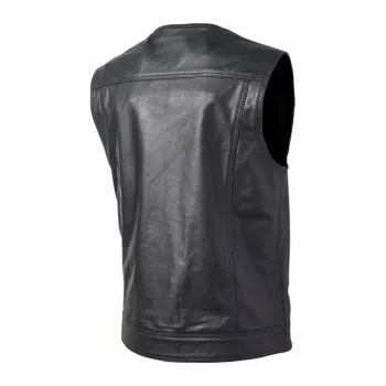cafe 4 racer - Roland Sands Lewis 74 vest black - Roland Sands Design Vests 