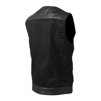 cafe 4 racer - Roland Sands Temple 74 vest black - Roland Sands Design Vests 