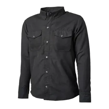 cafe 4 racer - King Kerosin Hibiscus AOP shirt black - KING KEROSIN Shirts 