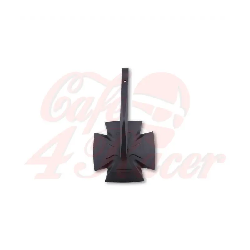 cafe 4 racer - HIGHSIDER handlebar end mirror IRON CROSS - Highsider Bar end mirrors 4054783040063