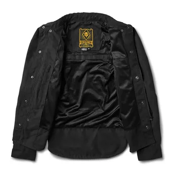 cafe 4 racer - Roland Sands Appian 74 ladies riding shirt black - Roland Sands Design Shirts 