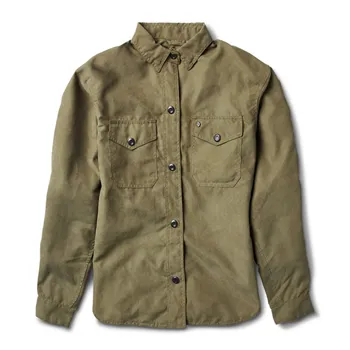 cafe 4 racer - Roland Sands Appian 74 ladies riding shirt sage - Roland Sands Design Shirts 