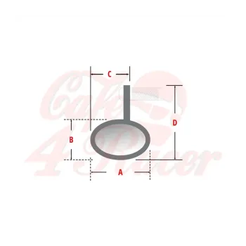 cafe 4 racer - HIGHSIDER handlebar end mirror IRON CROSS - Highsider Bar end mirrors 4054783040063