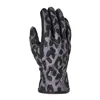 cafe 4 racer - Roland Sands Caspian 74 ladies gloves sapphire leopard - Roland Sands Design Gloves 