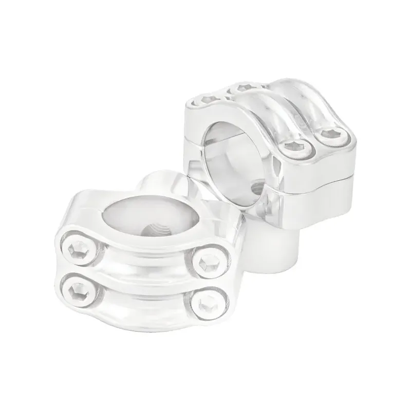 cafe 4 racer - RSD, 4-bolt Nostalgia risers. 1-1/4" bars. Chrome - Roland Sands Design Clamp Kit & Risers 