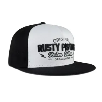 cafe 4 racer - King Kerosin trucker cap Fire Up blue/yellow - KING KEROSIN Šiltovka 
