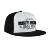 cafe 4 racer - Rusty Pistons Trader cap black/white - Rusty Pistons Caps 