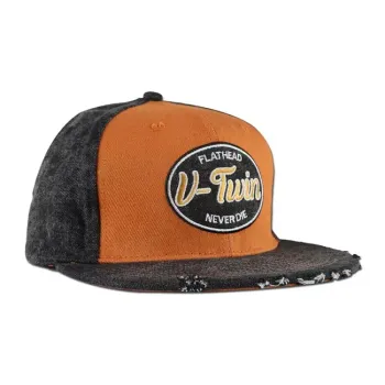 cafe 4 racer - Von Dutch Leopard kšiltovka khaki - Von Dutch Šiltovka 