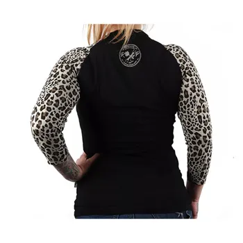 cafe 4 racer - Rusty Pistons Nocatee female 3/4 sleeve black - Rusty Pistons T-Shirts 