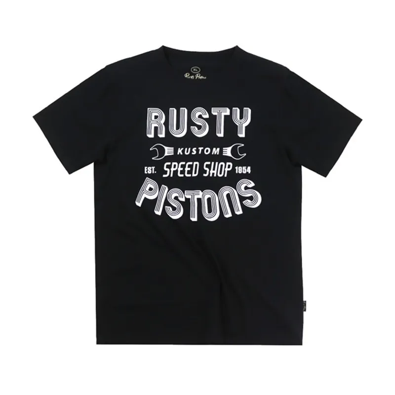 Rusty Pistons Hulton tričko černé