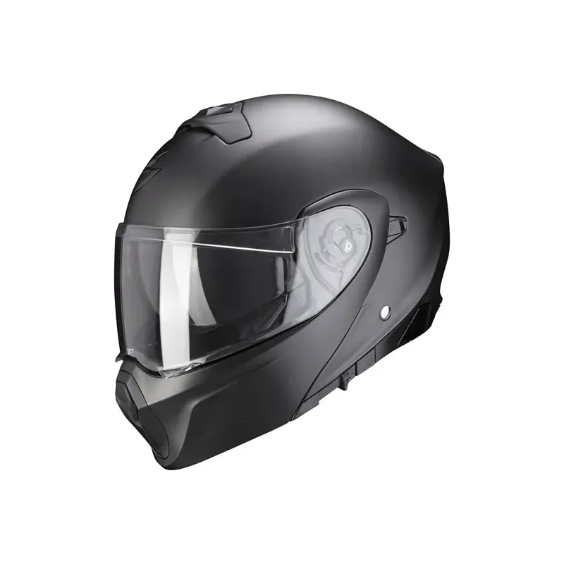 cafe 4 racer - Scorpion Exo-930 Solid helmet matte pearl black - Scorpion  SCORPION 