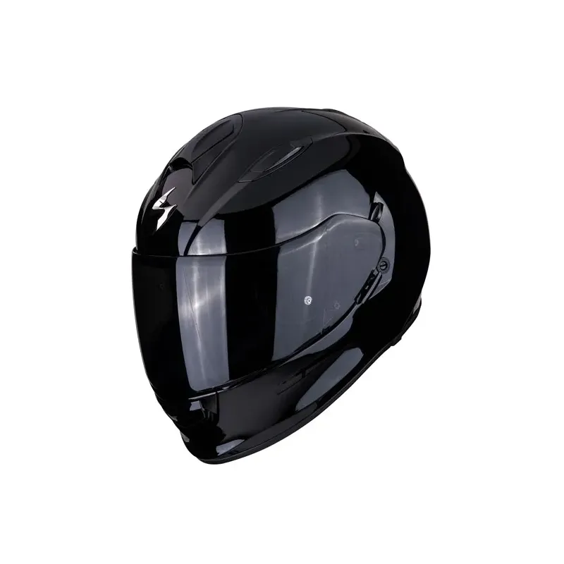 cafe 4 racer - Scorpion EXO-491 Solid helmet black - Scorpion  SCORPION 