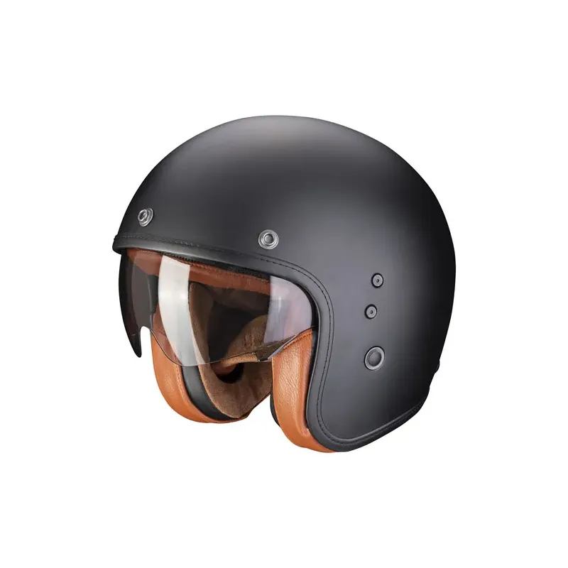 cafe 4 racer - Prilba Scorpion Belfast Evo Luxe matná čierna - Scorpion  SCORPION 
