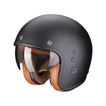 cafe 4 racer - Prilba Scorpion Belfast Evo Luxe matná čierna - Scorpion  SCORPION 
