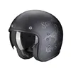 cafe 4 racer - Scorpion Belfast evo pique helmet matt black/silver - Scorpion  SCORPION 